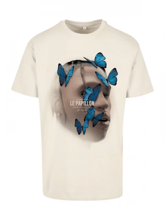 Foto van product MT Upscale Shirt crème / lichtbeige / azuur / zwart