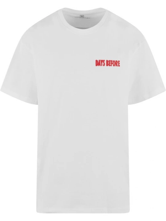 Foto van product MT Upscale Shirt 'Days Before' nude / blauw / bloedrood / wit