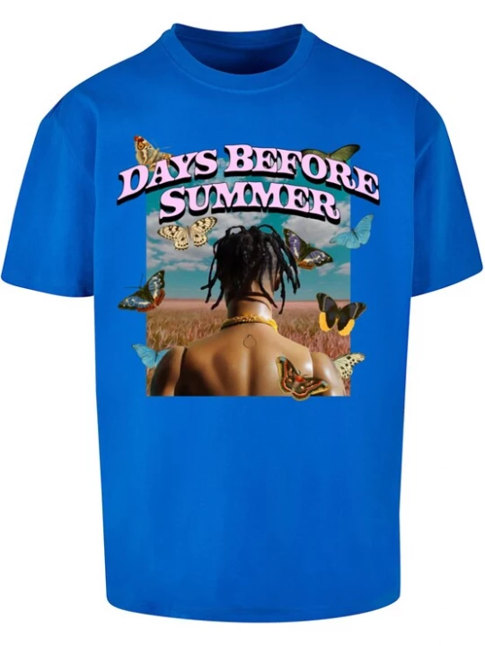 Foto van product MT Upscale Shirt 'Days Before Summer' kobaltblauw / gemengde kleuren