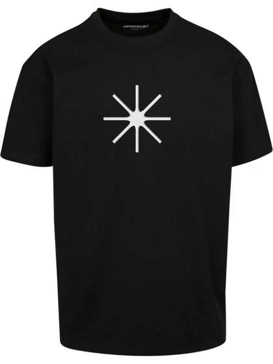 Foto van product MT Upscale Shirt 'Error' geel / oranjerood / zwart / wit