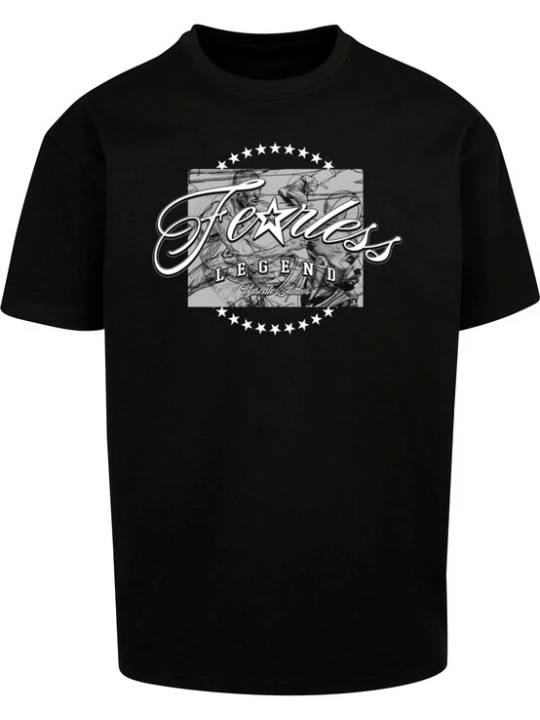 Foto van product MT Upscale Shirt 'Fearless Legend' grijs / zwart / wit