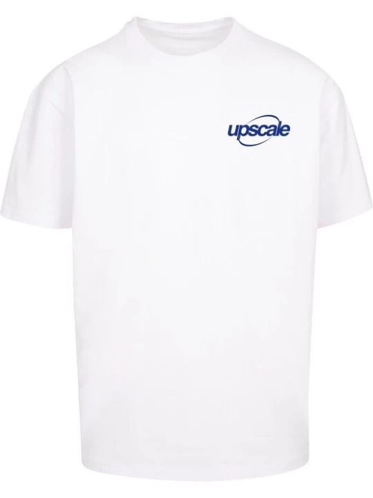 Foto van product MT Upscale Shirt 'Good Life Quest' ultramarine blauw / wit