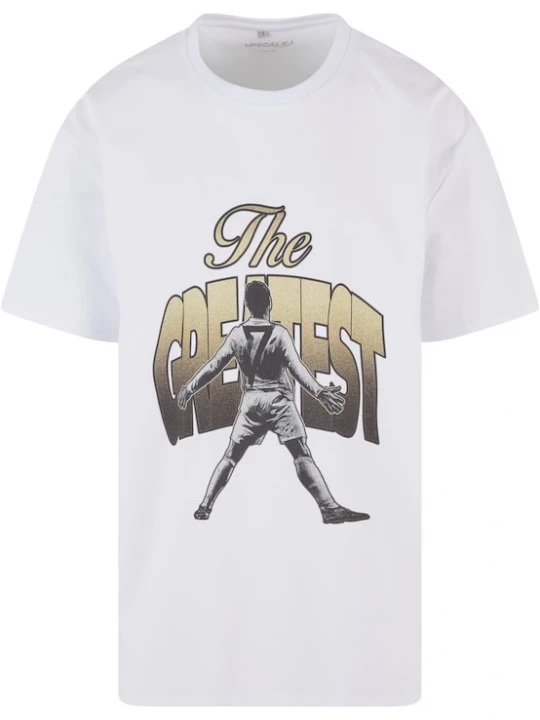 Foto van product MT Upscale Shirt 'Greatest' goud / grijs / zwart / wit