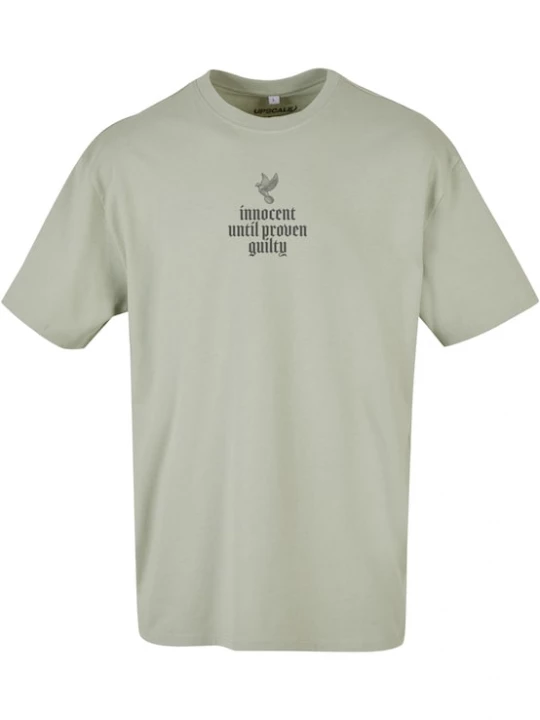 Foto van product MT Upscale Shirt 'Justice' grafiet / groen