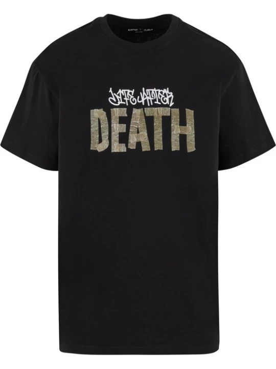 Foto van product MT Upscale Shirt 'Life After Death' goud / zwart / wit