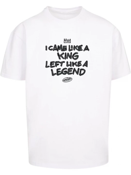 Foto van product MT Upscale Shirt 'Like A Legend' zwart / wit