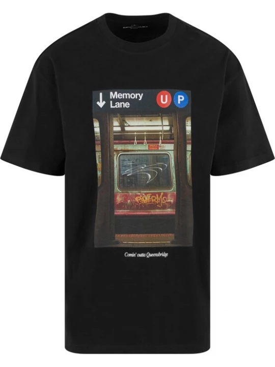 Foto van product MT Upscale Shirt 'Memory Lane' basaltgrijs / donkergrijs / donkergroen / zwart