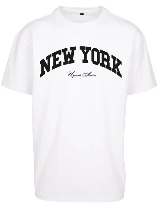 Foto van product MT Upscale Shirt 'New York' zwart / wit