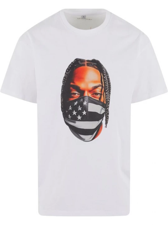 Foto van product MT Upscale Shirt 'Psycho' navy / oranje / donkeroranje / wit