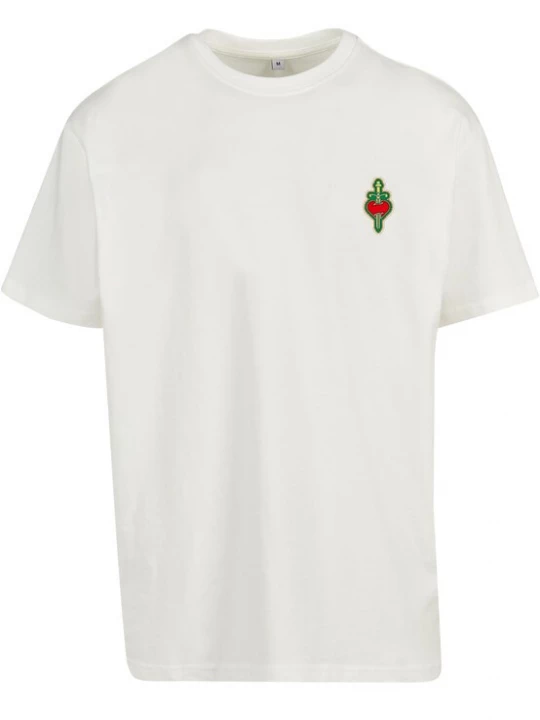 Foto van product MT Upscale Shirt 'Santa Monica' beige / goud / jade groen / wit