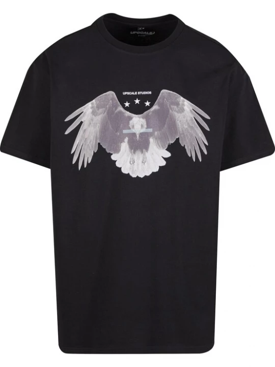Foto van product MT Upscale Shirt 'Sick Eagle' hemelsblauw / donkergrijs / zwart / wit