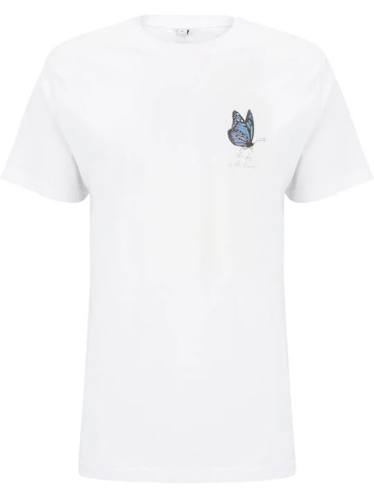 Foto van product MT Upscale Shirt 'Sky Is The Limit' blauw / wit