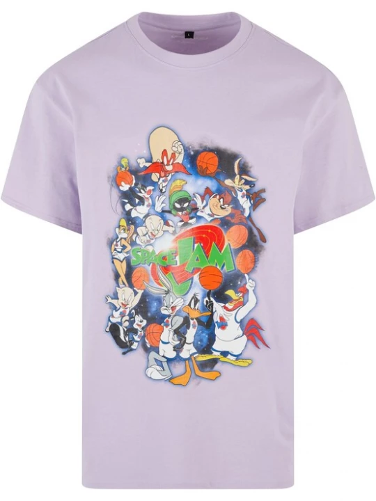 Foto van product MT Upscale Shirt 'Space Jam Teamwork' blauw / groen / sering / wit