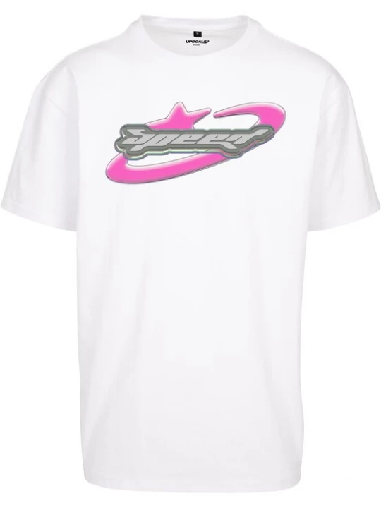 Foto van product MT Upscale Shirt 'Speed' grijs / lichtgrijs / pink / wit