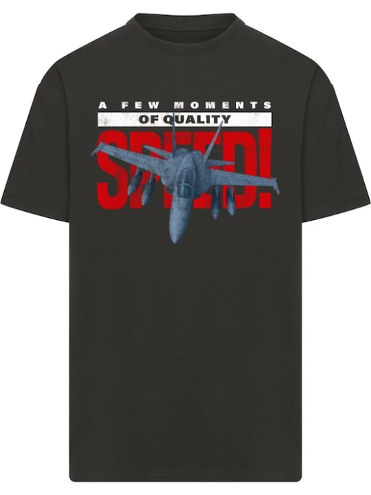 Foto van product MT Upscale Shirt 'Speed Jet' gemengde kleuren / zwart