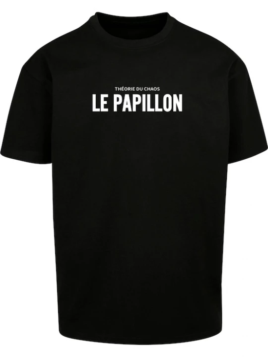 Foto van product MT Upscale Shirt 'Therorie Du Chaos' zwart / wit
