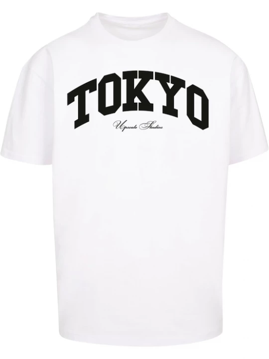 Foto van product MT Upscale Shirt 'Tokyo College' zwart / wit