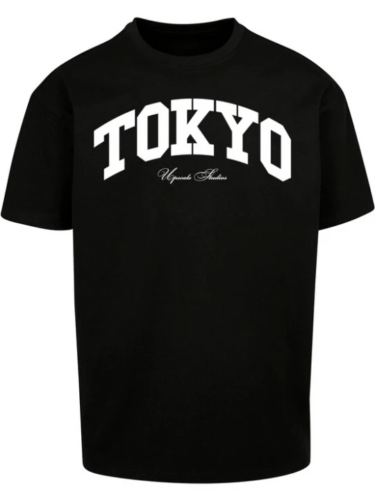 Foto van product MT Upscale Shirt 'Tokyo College' zwart / wit