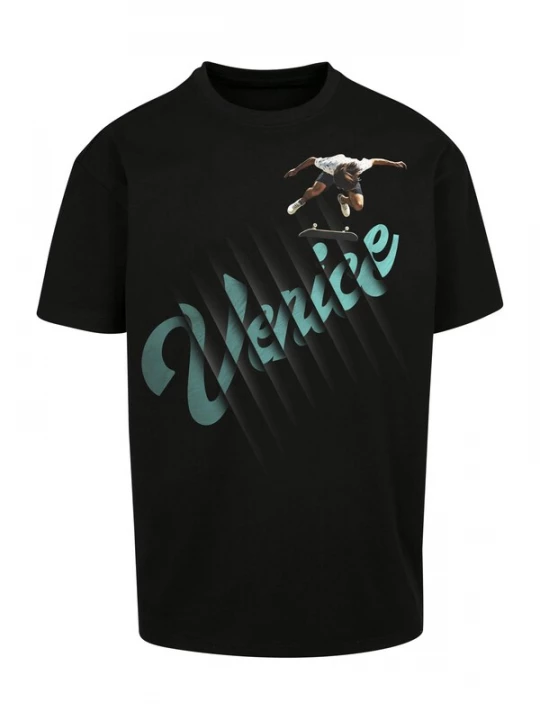 Foto van product MT Upscale Shirt 'Venice' beige / grijs / zwart / wit