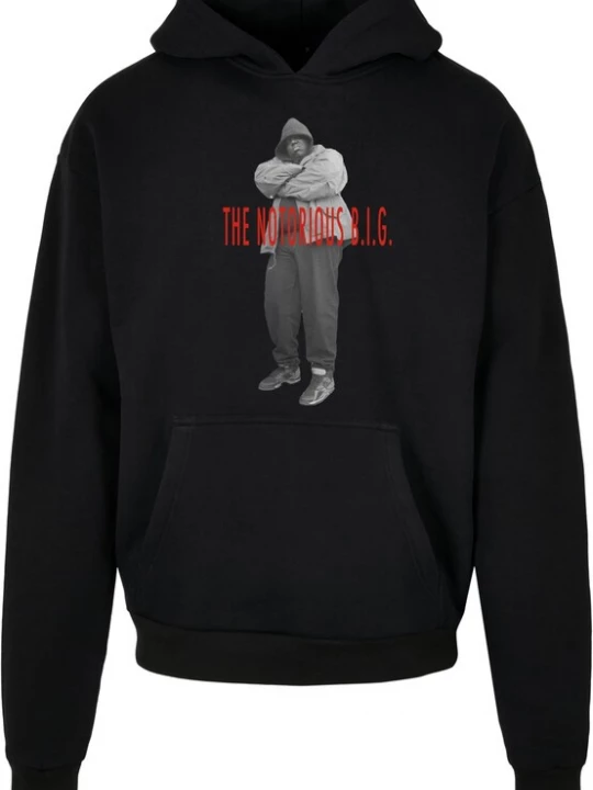 Foto van product MT Upscale Sweatshirt 'Biggie Smalls Concrete' grijs / rood / zwart