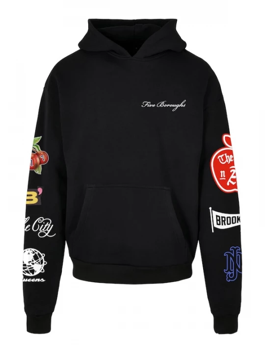 Foto van product MT Upscale Sweatshirt 'Homage' geel / rood / zwart / wit