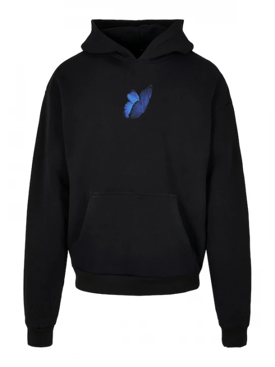 Foto van product MT Upscale Sweatshirt 'Le Papillon' blauw / grijs / zwart
