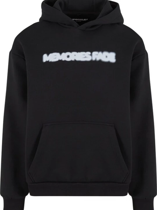 Foto van product MT Upscale Sweatshirt 'Memories Fade' zwart / wit