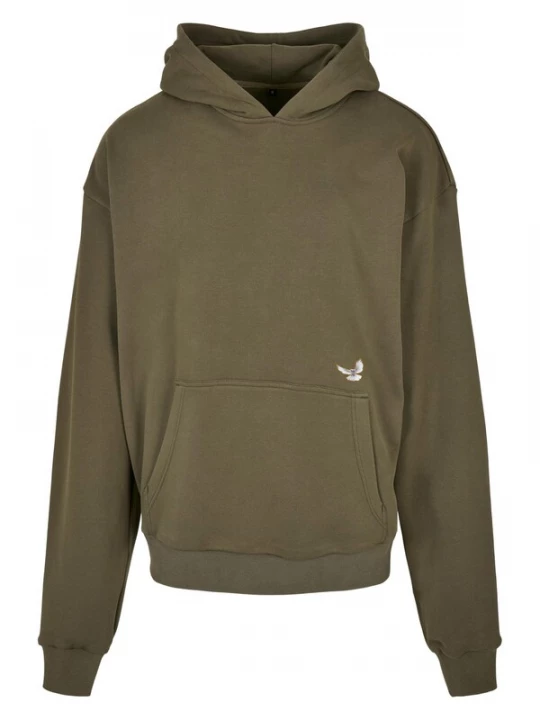 Foto van product MT Upscale Sweatshirt olijfgroen / donkeroranje / wit / eierschaal