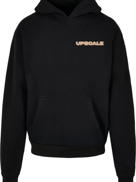 Foto van product MT Upscale Sweatshirt 'Sad Boy' groen / lichtoranje / zwart