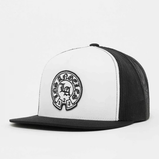 Foto van product MT4191 LA Dynasty Patch Classic Trucker Cap Mister Tee wit