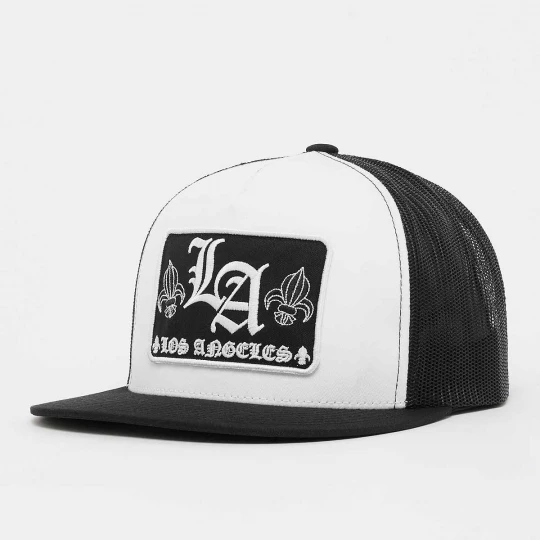 Foto van product MT4192 LA Royalty Classic Trucker Cap Mister Tee wit