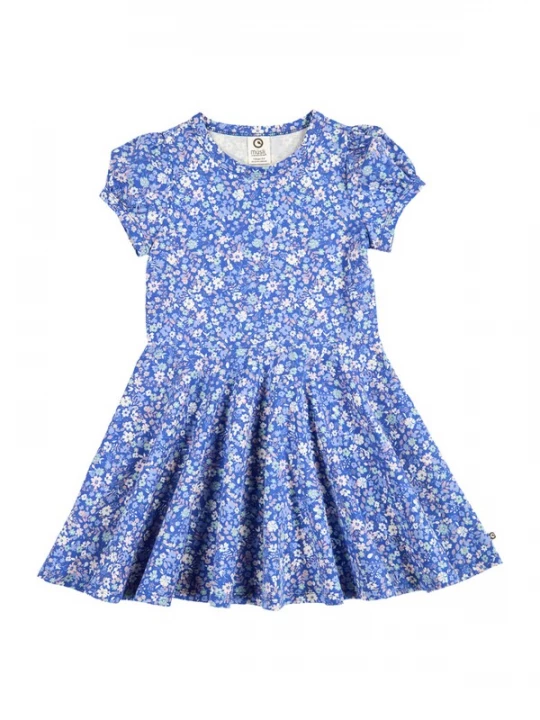 Foto van product Müsli Jurk royal blue / koningsblauw / lila / lichtroze / wit