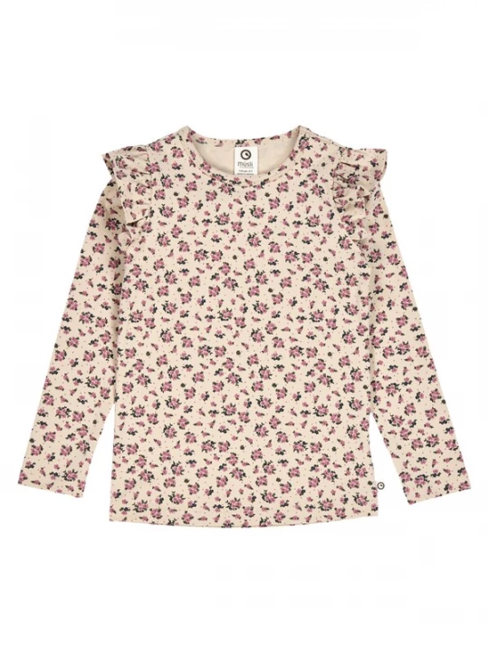 Foto van product Müsli Shirt lichtbeige / spar / donkerroze
