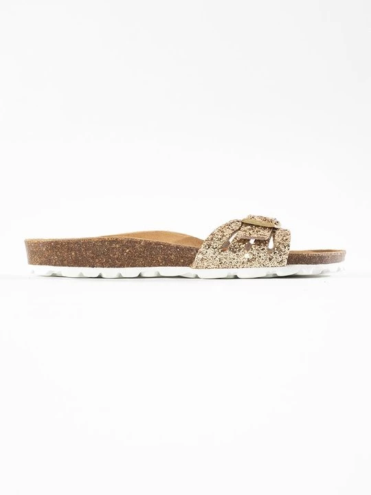 Foto van product Muiltjes BAYTON goudkleurig