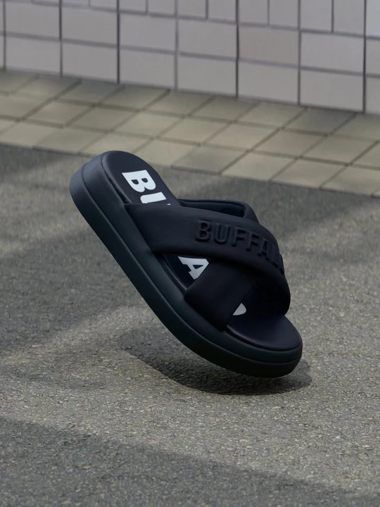 Foto van product Muiltjes Buffalo zwart