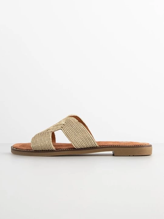 Foto van product Muiltjes Cassis Côte D'azur goudkleurig