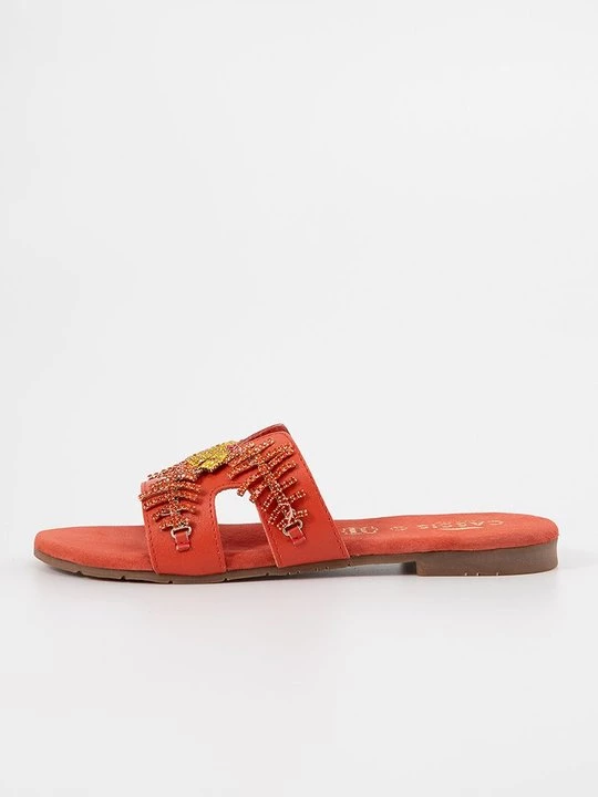 Foto van product Muiltjes Cassis Côte D'azur oranje