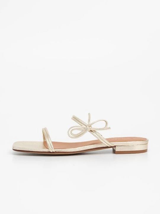 Foto van product Muiltjes CLAUDIE PIERLOT goudkleurig