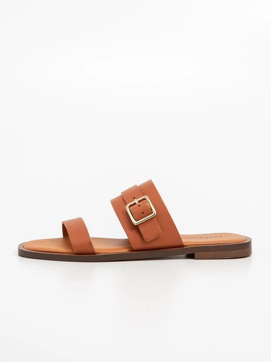 Foto van product Muiltjes Cosmoparis cognac