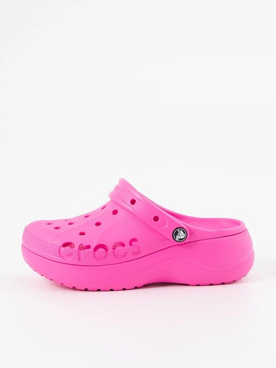 Foto van product Muiltjes Crocs donkerroze