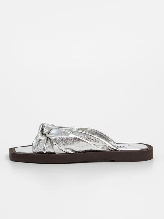 Foto van product Muiltjes Jimmy Choo zilverkleurig