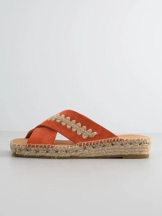 Foto van product Muiltjes Kanna koraalrood