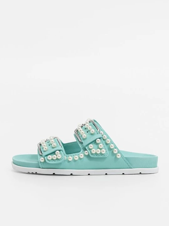 Foto van product Muiltjes Kennel & Schmenger turquoise