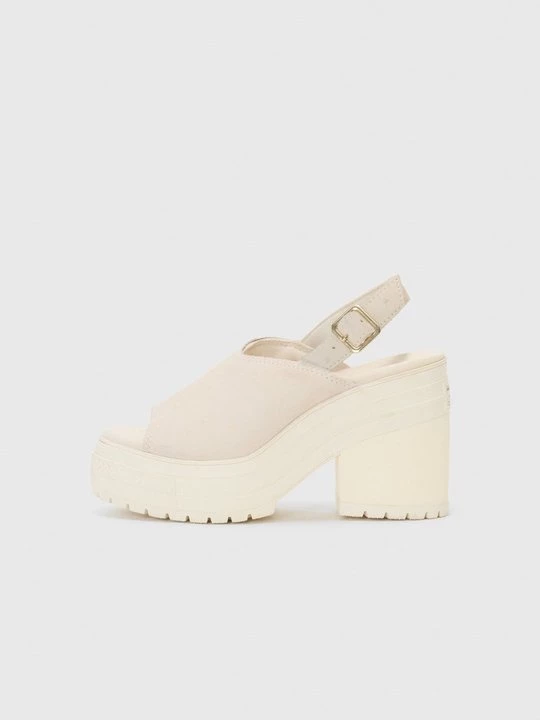 Foto van product Muiltjes met hak Converse taupe