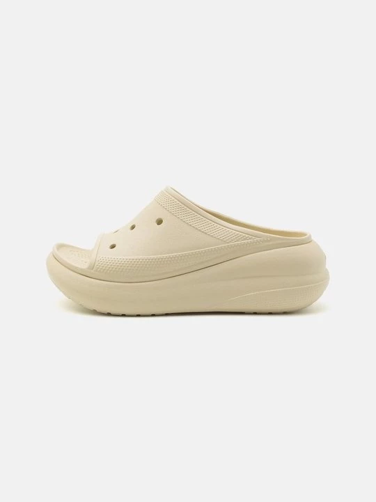 Foto van product Muiltjes met hak Crocs taupe