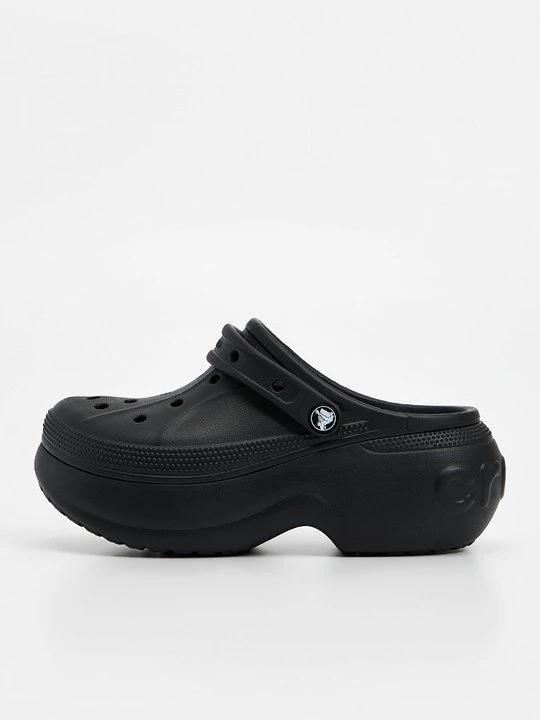 Foto van product Muiltjes met hak Crocs zwart