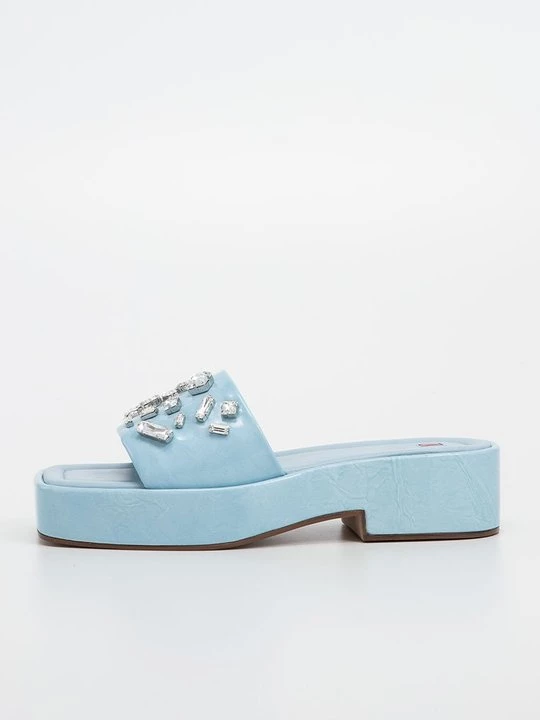 Foto van product Muiltjes met hak HÖGL blauw