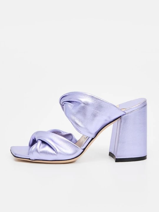 Foto van product Muiltjes met hak Jimmy Choo lila