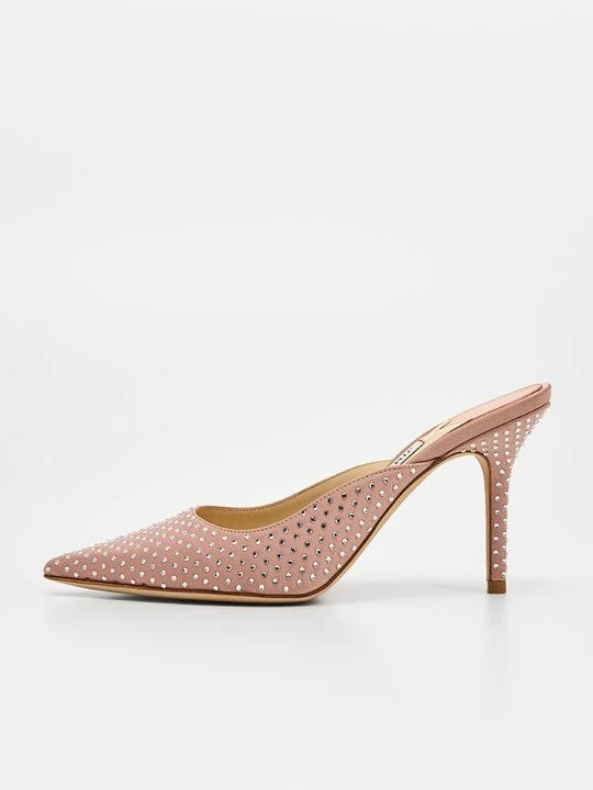 Foto van product Muiltjes met hak Jimmy Choo roze