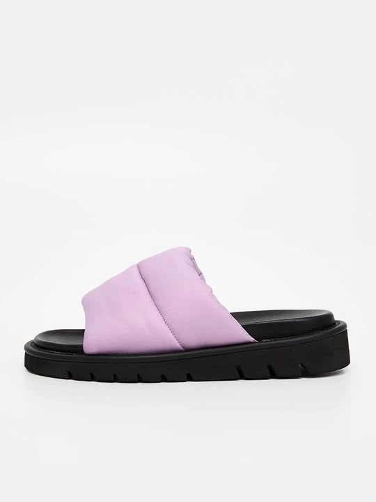 Foto van product Muiltjes met hak Kazar paars